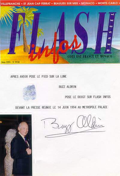 ALDRIN Buzz - Monaco